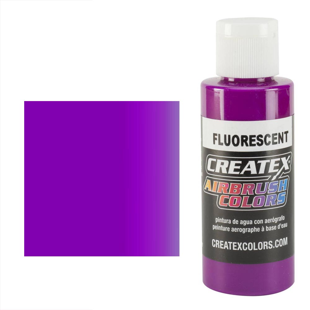 CreateX 5401 Lila fluoreszkáló airbrush festék 60ml