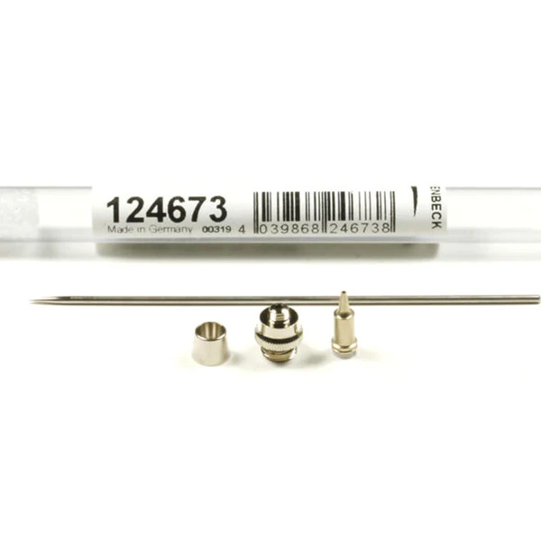 készlet 0,8 mm: Tű, fúvóka, porlasztó Harder Steenbeck Colanihoz