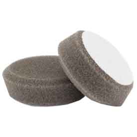 Velcro sima kemény tépőzáras csiszoló és polírozó korong, szürke, 55/65x2,5mm