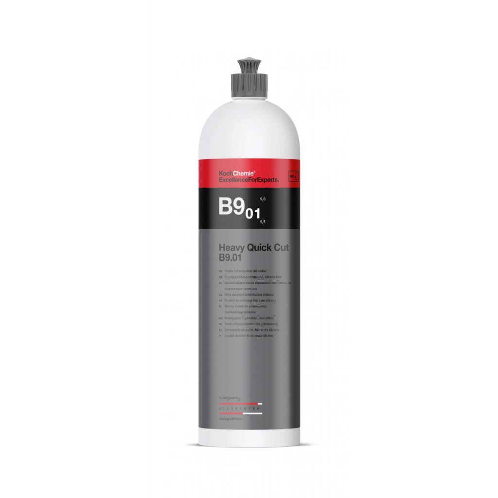 KochChemie Heavy Quick Cut B9.01 Durva gyorscsiszoló paszta, térfogat: 1000 ml