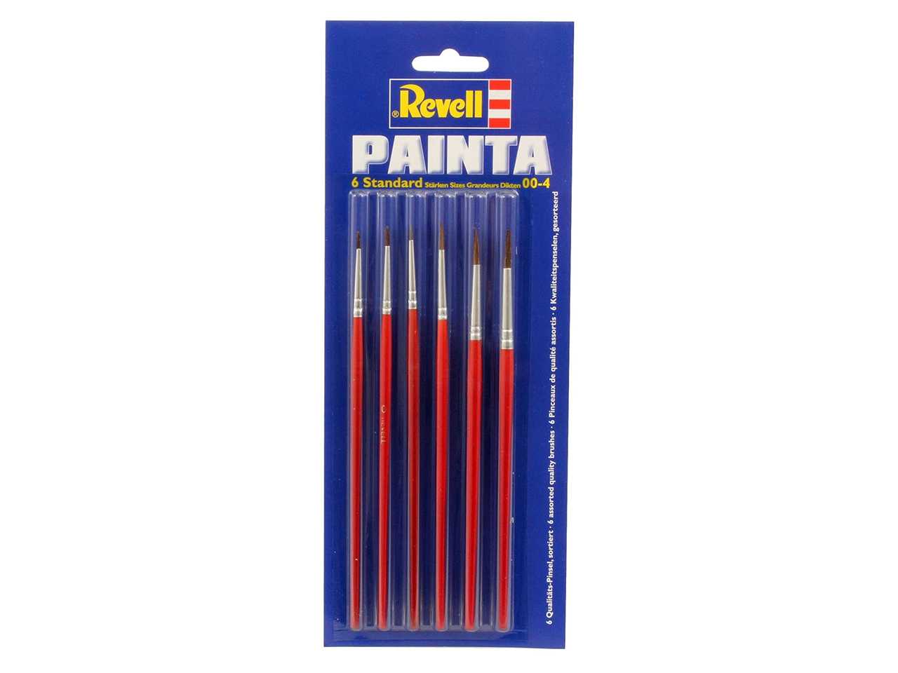 Revell PAINTA SET, 6 db modellező ecset készlet