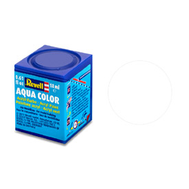 REVELL AQUA 02 Transzparens, matt akril modellező festék, 18ml