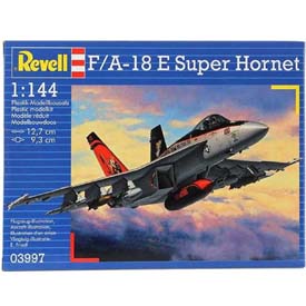 Revell McDonnell-Douglas /Northrop F/A-18E Super Hornet Model Set repülőgép 03997 1:144, 63 részes