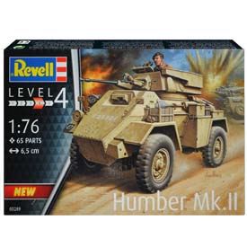 Revell Humber Mk.II Modellező készlet páncélozott jármű 1:76, 65 rész