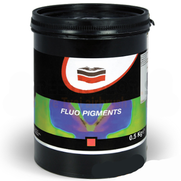 Lechler LQ179119 fluo Signal pigment Red - kiváló minőségű, 500 gramm