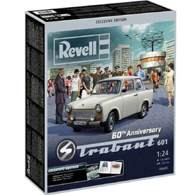 Revell Trabant 601 "60th anniversary - Exclusive edition" makett 1:24 (136 alkatrész)