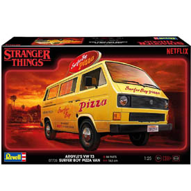 Revell VW T3 Bus "STRANGER THINGS" Modellező készlet Autó 1:25, 84 darab