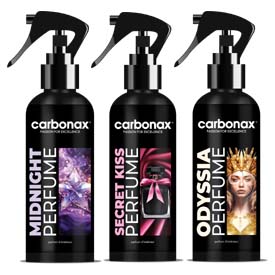 CARBONAX® autóparfüm szett a tökéletes királynőnek, 3x 150ml