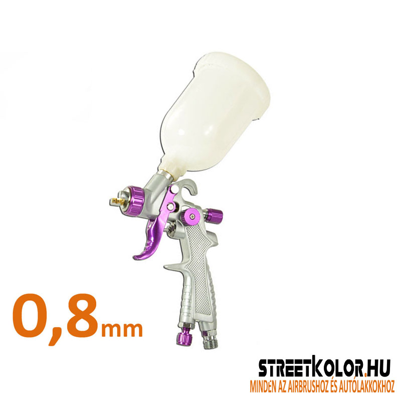 Auarita H-891 HVLP mini profi szórópisztoly 0,8 mm (125-230l/perc)