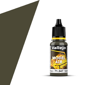 VALLEJO MODEL AIR 71.347 SÖTÉT ZÖLD akril airbrush festék 18 ml