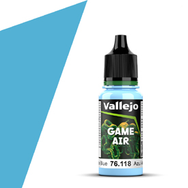 VALLEJO GAME AIR 76.118 VILÁGOSKÉK akril airbrush festék 18 ml
