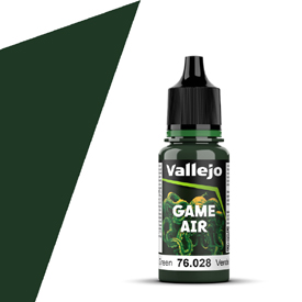 VALLEJO GAME AIR 76.028 SÖTÉTZÖLD akril airbrush festék 18 ml