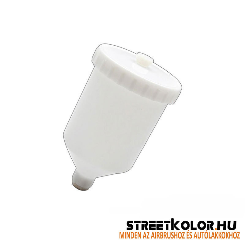 Tartály szórópisztolyokhoz 600ml, belső menet, műanyag, Aurita - Italco