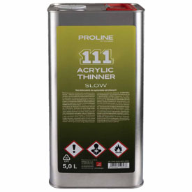 Univerzális lassú akril hígító PROLINE 111, 5 liter