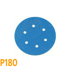 Csiszolópapír excentercsiszolóhoz, P180, Átmérő: 125mm, 6 lyuk, 1 db