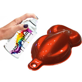 Candy VELVET RED festék spray, 400ml