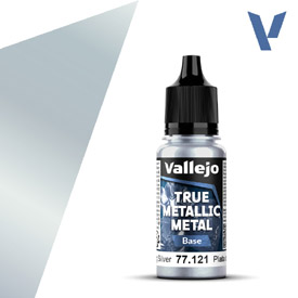 VALLEJO TRUE METALLIC 77.121 Ezüstmetál akril airbrush festék 18 ml