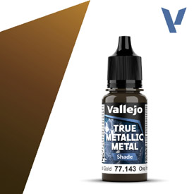 VALLEJO TRUE METALLIC 77.143 Aranymetál akril airbrush festék 18 ml