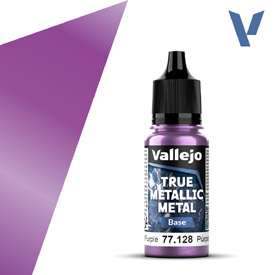 VALLEJO TRUE METALLIC 77.128 Lilametál akril airbrush festék 18 ml