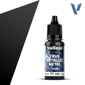 VALLEJO TRUE METALLIC 77.160 Szürkemetál akril airbrush festék 18 ml