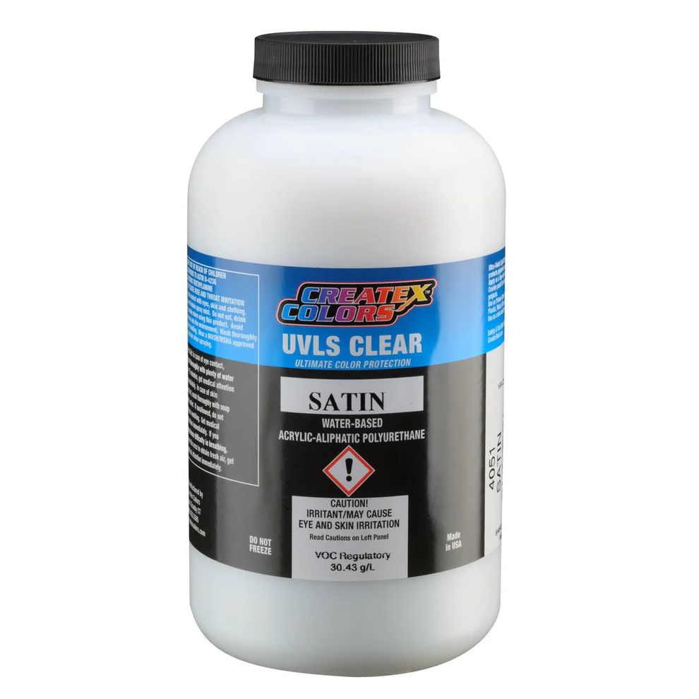 CreateX UVLS 4051 Selyemfényű tartós poliuretán lakk beltérre és kültérre, 960ml