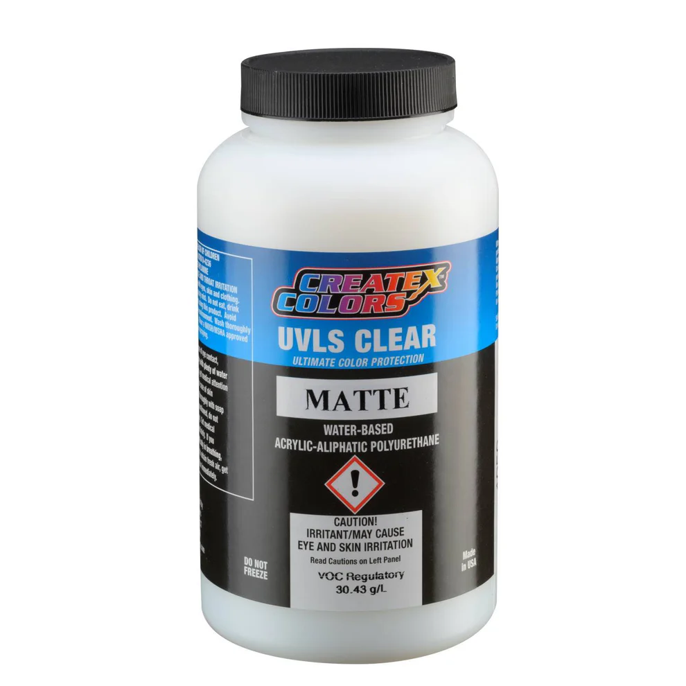 CreateX UVLS 4052 Matt tartós poliuretán lakk beltérre és kültérre, 480ml