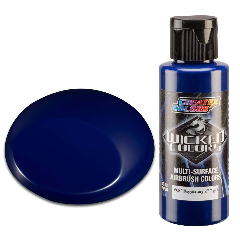 Wicked W086 kék fedő airbrush festék 60ml