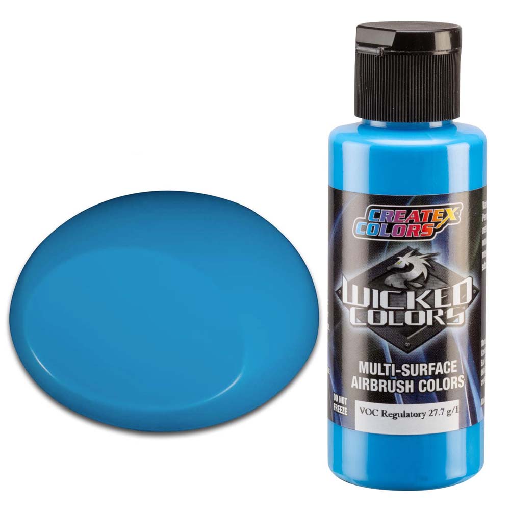 Wicked W087 világoskék fedő airbrush festék 60ml