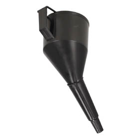 DEDRA N1530 antisztatikus ferde tölcsér szűrővel üzemanyagokhoz és olajokhoz, 130 mm