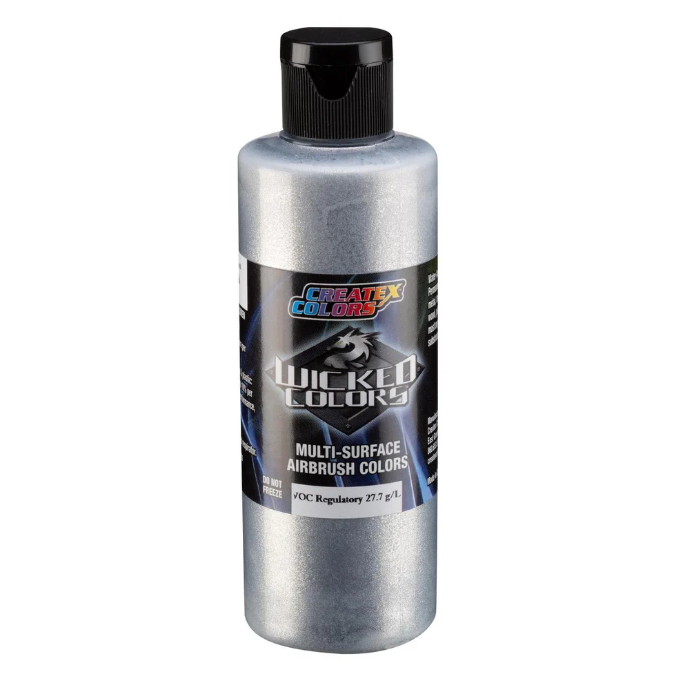 Wicked Metál alumínium airbrush festék CreateX W356 120 ml – Aluminum Coarse