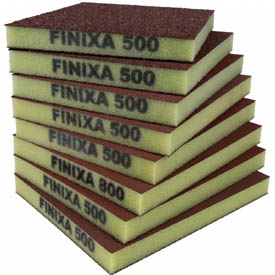 Finixa kétoldalas flexibilis szivacsos csiszoló, P500 szemcseméret, 1 darab