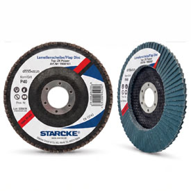 Starcke Zirkonia lamellás csiszolókorong P40, 115mm, kúpos, 1db