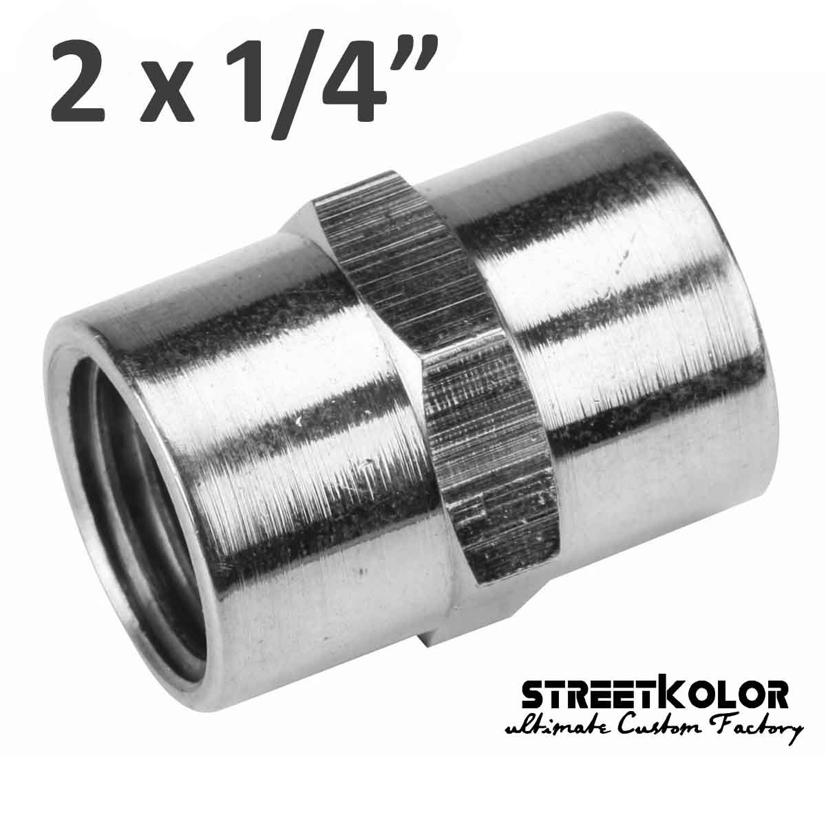 Kapcsoló belső menethez 1/4"-ről 1/4"-re 