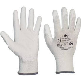 Fridrich & Fridrich BUNTING LIGHT munkavédelmi kesztyű fehér, 9-L méret