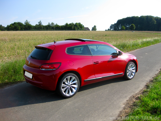 VW SalsaRed LA3H Piros festék hígítva, 1 liter