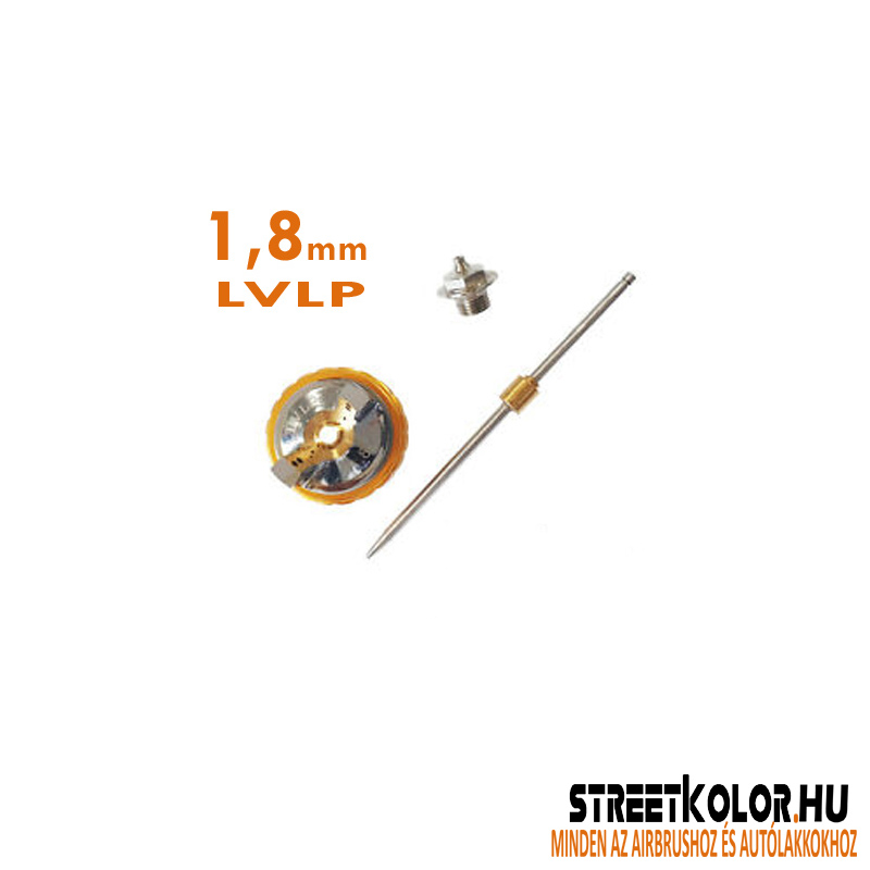 Készlet: Tű, szórófej, porlasztó AUARITA L-898 LVLP 1,8mm 