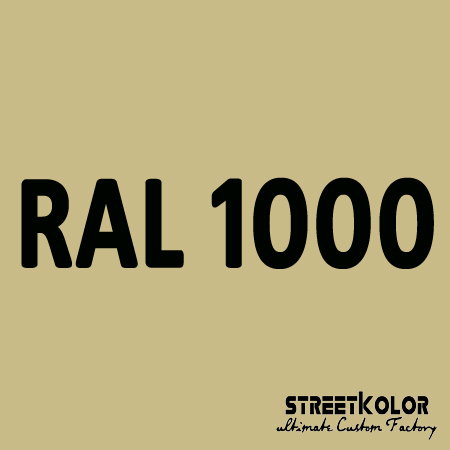 RAL 1000 Uretán il autófesték fényes vagy matt 1 liter + edző + hígító