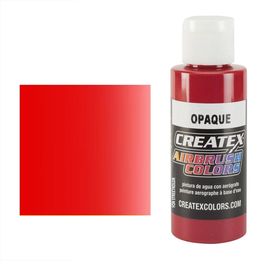 CreateX 5210 Piros átlátszatlan airbrush festék 120ml 