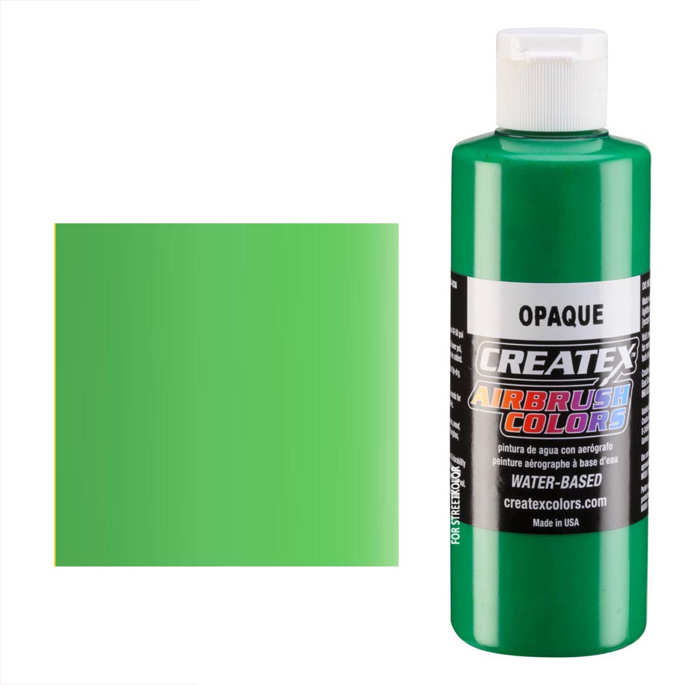 CreateX 5205 Világoszöld opálos airbrush festék 120ml 