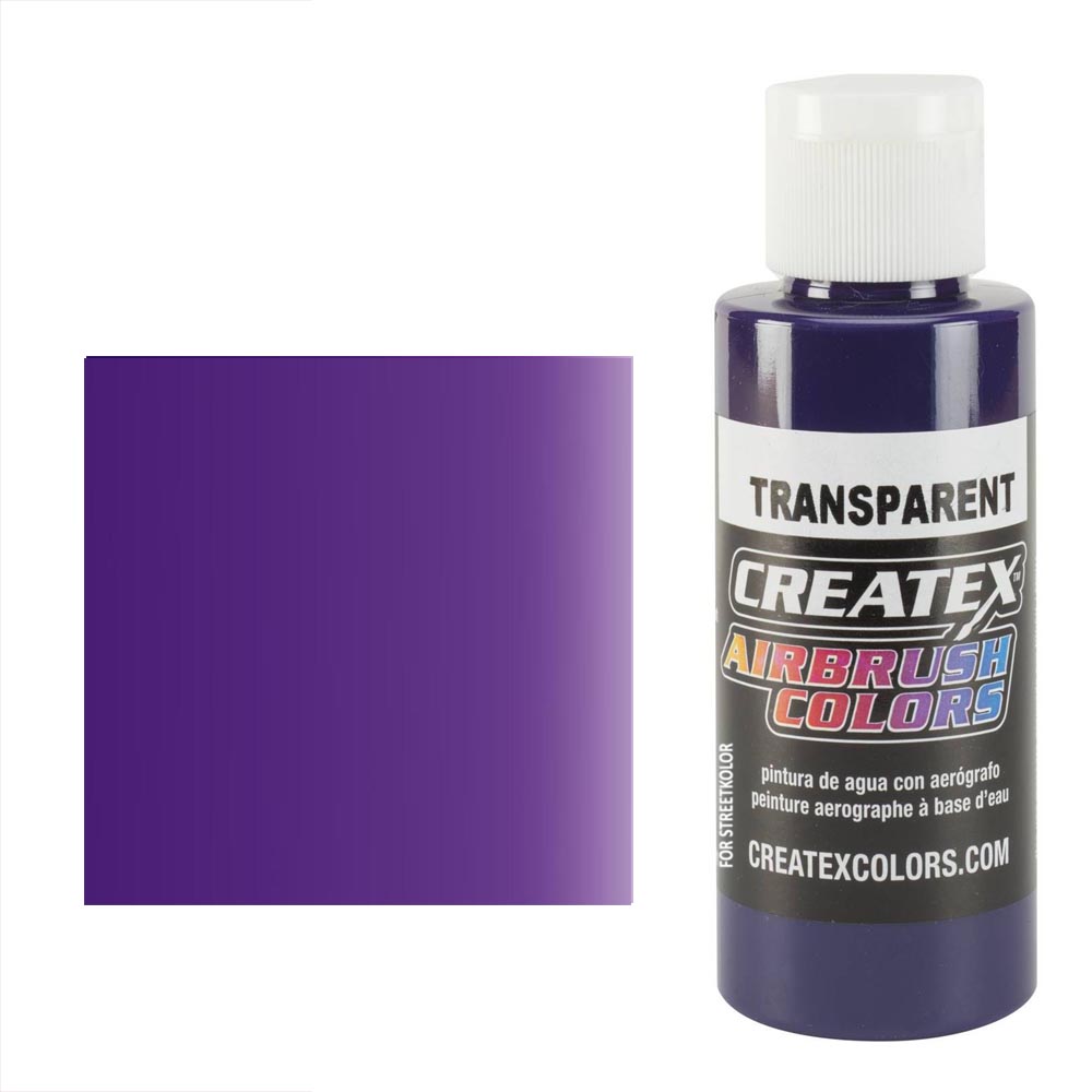 CreateX 5135 Sötétlila átlátszó airbrush festék 60ml