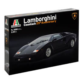 Italeri LAMBORGHINI COUNTACH 25. évfordulós modellautó-szett 1:24