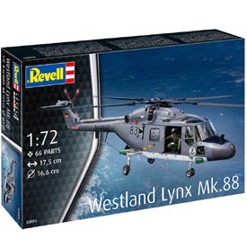 Revell Westland Lynx modellkészlet helikopter 1:72, 66 alkatrész