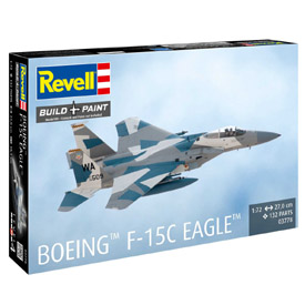 Revell F-15C Eagle vadászgép makett készlet, 1:72 méretarány, 132 alkatrész