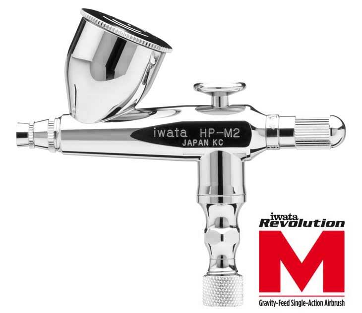 Iwata Revolution Mini Line HP-M2 0,4mm egyfázisú airbrush pisztoly