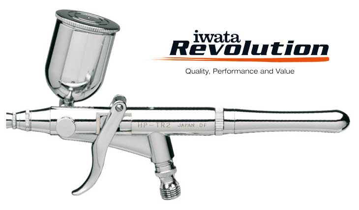 Iwata Revolution HP-TR2 airbrush pisztoly 0,5mm 