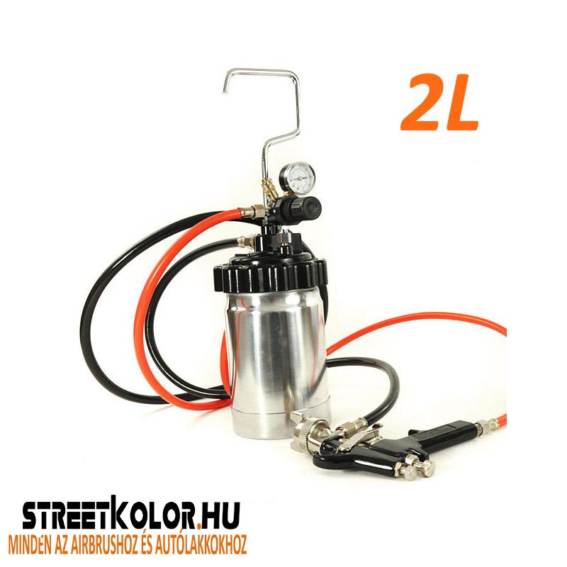 Auarita PT-2 szórópisztoly 2l alsó tartállyal 1,8mm 
