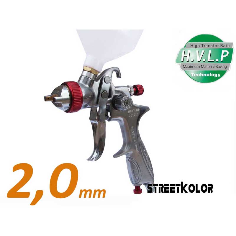 Auarita H-887P HVLP szórópisztoly 2,0 mm (170-300/min.)