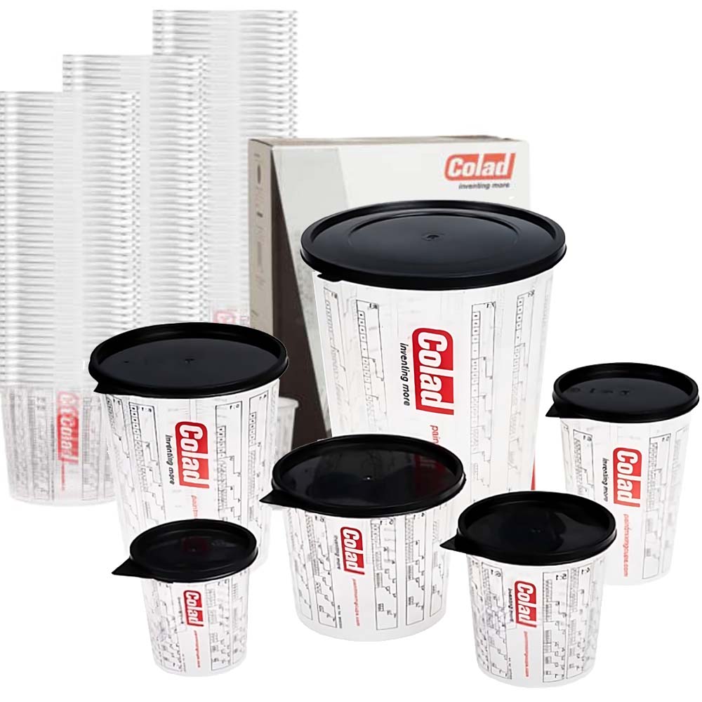 Fedeles keverőpohár 2300 ml -  Festékek és lakkok keveréséhez, 100 darab