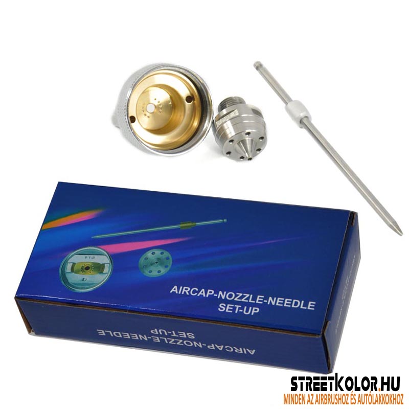 Készlet: Tű, szórófej, porlasztó Auarita H-827G 1,4mm