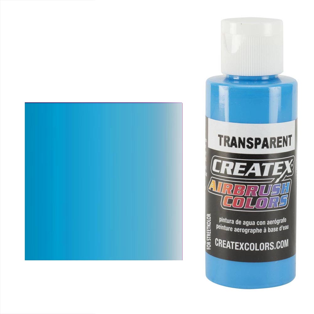 CreateX 5105 Világoskék átlátszó airbrush festék 60ml